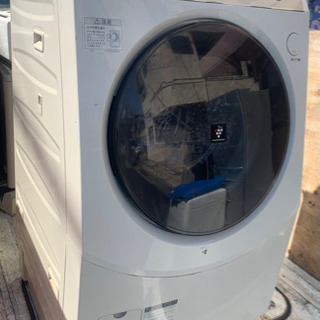 【送料込】SHARP ドラム式洗濯乾燥機 ES-V540（WASH&DRY） SHARP ドラム式洗濯乾燥機 ES-V540-NL シャープ ES-V540-NR 価格
