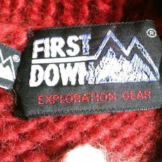 FIRST DOWN カウチン 90年代ヴィンテージの画像