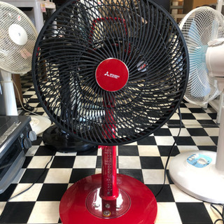 【リサイクルショップ八光　田上店】三菱電機 MITSUBISHI ELECTRIC R30J-RU-R [リビング扇風機 スパイシーレッド]の画像