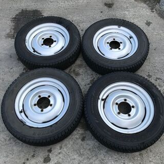 【商談成立いたしました。】ジムニー 中古 スチールホイールタイヤ...