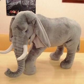 リアルアフリカゾウぬいぐるみ