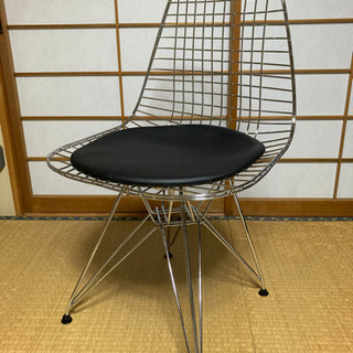EAMES ワイヤーチェア(パッド有) 2脚