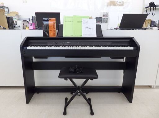 千歳市 カシオ 88鍵盤 Privia 電子ピアノ PX-760BK 2016年製