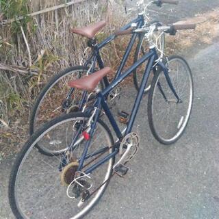クロスバイク Weekend bikes 2台 走行少 綺麗