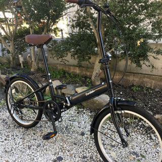 215.【美車】折りたたみ自転車20インチ(外装6段変速)