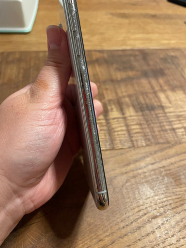 【【商談中】即購入不可。【配送可・ネット決済可】iPhoneX 256GB  SIMフリー　中古　訳アリ