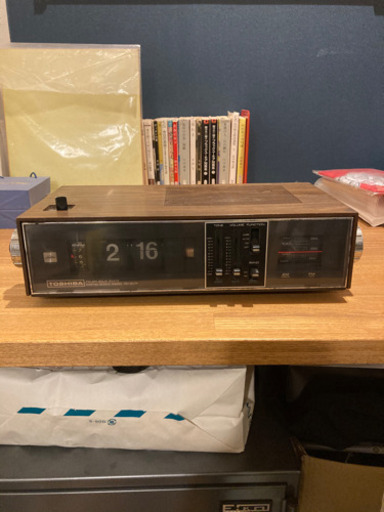 レトロな東芝デジタル時計
