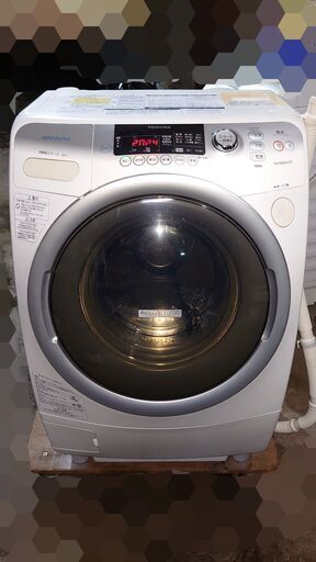 TOSHIBA　 TW-Z8000L-W 　ZABOON　ドラム式洗濯乾燥機　ヒートポンプ乾燥