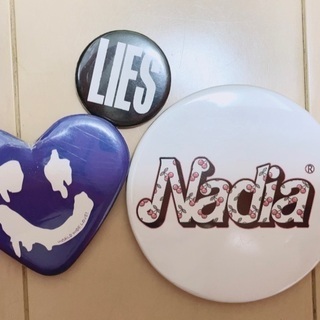 缶バッジセット(NADIA、CANDY STRIPPER、WOR...