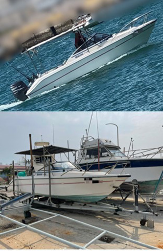 船　プレジャーボート　ヤマハFR21(沖縄県石垣島)