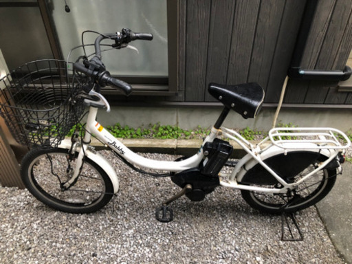 中古　ヤマハ　PAS 20インチ　白　充電器無し