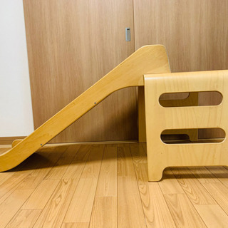 IKEA イケア　滑り台　木製　すべり台の画像