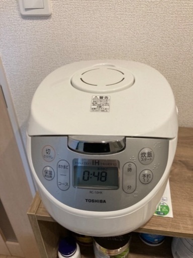 【使用期間半年未満】東芝　IH炊飯器　5.5合