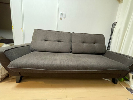 リラックスフォーム　三人掛けソファー