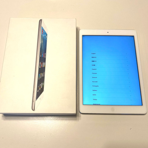 Apple iPad Air 16GB WiFi A1474 一式付き美品