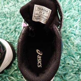 asicsスノーシューズ　21センチの画像