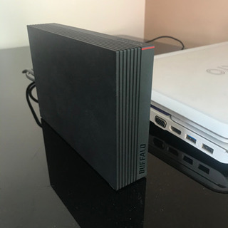 【週末値下げ】BUFFALO製外付けHDD。テレビの録画用にも◎