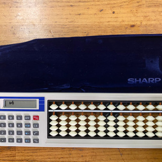 そろばん 電卓付　SHARP製