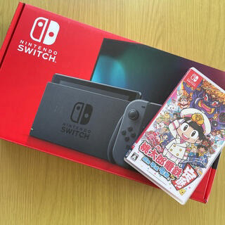 ニンテンドースイッチグレー 桃鉄付き