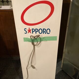 サッポロビール　冷蔵庫　ビールケース　SAPPOROの画像