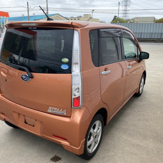ステラ*カスタムR*24年式*車検5/4迄*プッシュスタート*4WD*社外アルミ*の画像