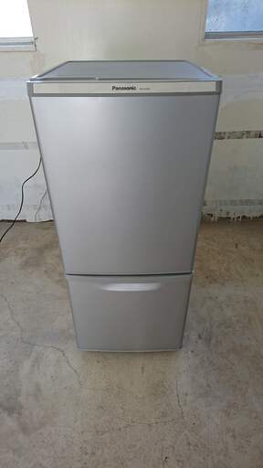 Panasonic パナソニック 冷凍冷蔵庫 138L 2017年製 NR-B149W 2ドア シルバー
