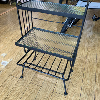 unico STELLA スモールシェルフ アイアン×ガラス unico(ウニコ) STELLA(ステラ)シリーズのスモールシェルフです！ガラス