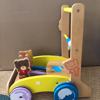 カタカタ　ベビー手押し車の画像