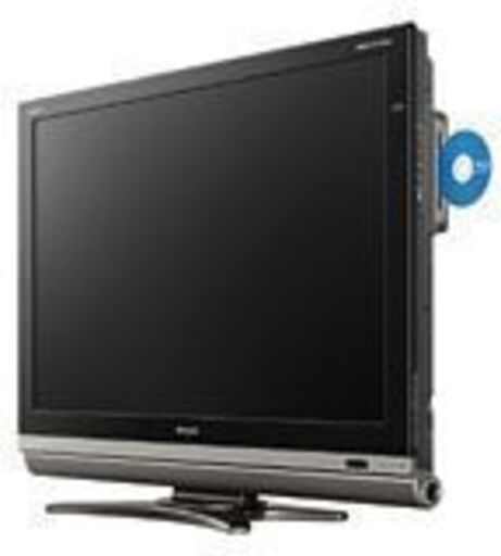 シャープ　２６型ブルーレィ録画付　液晶テレビ　中古