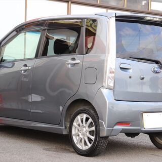 乗出し価格！！ 車検２年付 ステラカスタム 25年式 14.4万km ４ＷＤ ターボ 修復歴無し スマートキー 全国名変無料 諸費用コミコミ！の画像