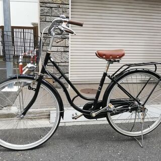 丸石マルイシ　シティーサイクル自転車　変速３段　２６インチ