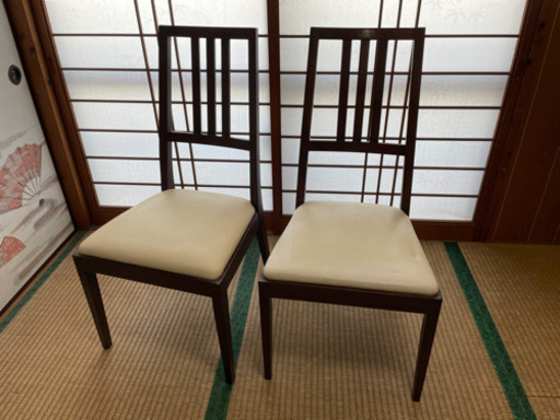 【 大塚家具製ダイニングチェア　４脚セット 】