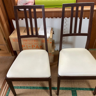 【 大塚家具製ダイニングチェア　４脚セット 】の画像