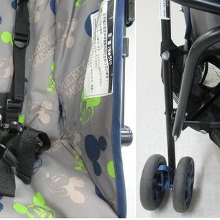 【値下げ】トイザらスベビザらス B型ベビーカー ディズニーミッキーの画像