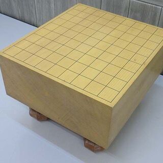 【中古】ss1823　足付き　将棋盤　5寸　天然木　本寸サイズ　...