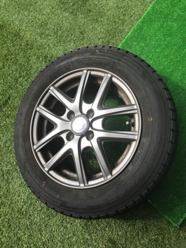 スタッドレスタイヤ4本セット★165/70R14 グッドイヤーアイスナビ　マーチ