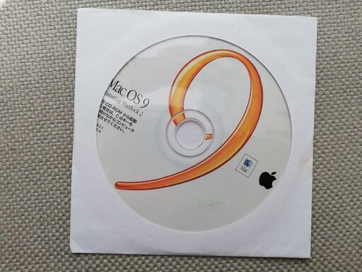 Mac OS9 (9.2.1)インストールディスク　正規品