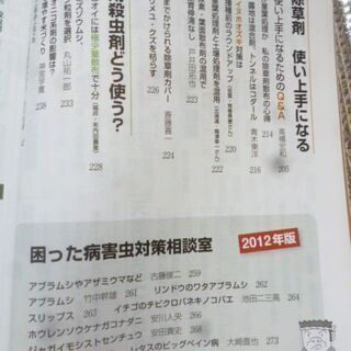 【現代農業】2012年6月号『農家が見る病害虫写真館』　❀❀の画像