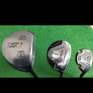 お得！ドライバー、ウッド、ユーティリティ　３本セット