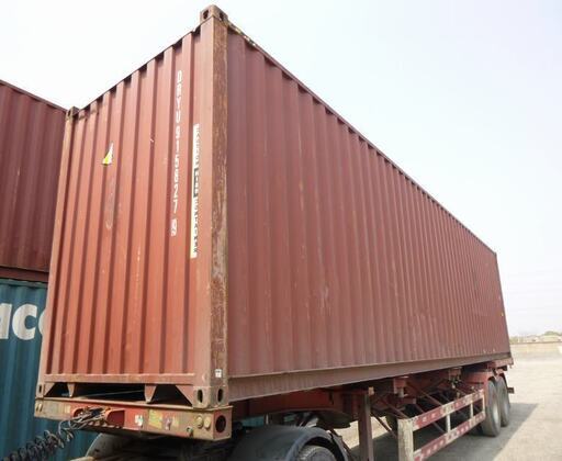 [価格高騰中]　海上コンテナ　４０ft　ハイキューブ②