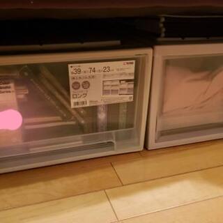 衣装収納ケース　3個　の画像