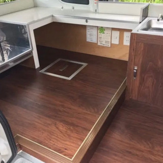 車検2年付❗️ワーゲン仕様キッチンカー　移動販売車の画像
