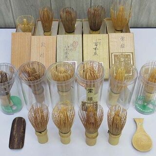 ss2078　茶筅　15本セット　まとめ売り　天然竹　茶道具　抹...