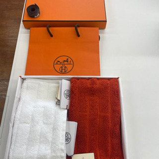エルメス　ハンドタオル