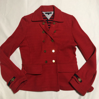 トミーヒルフィガー  テーラードジャケット　レディース　Mの画像