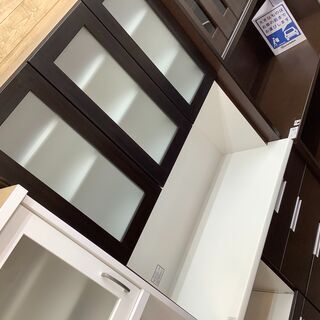 ニトリ　キッチンボード　ブラウン　キズ･ヨゴレ有