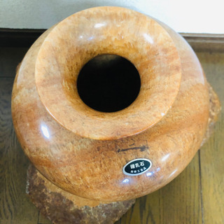 石工芸　鍾乳石　壺　飾壺　秋芳洞の画像