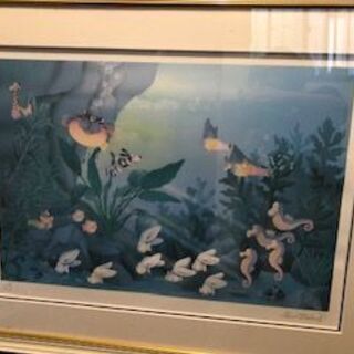 骨董美術　スチュアート・マスコウィッツ　不思議な水族館　価格応談の画像