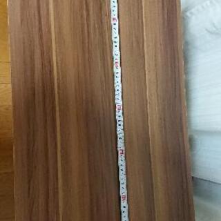 木目調のテレビ台、800円 【美品】の画像