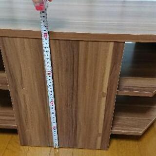 木目調のテレビ台、800円 【美品】の画像